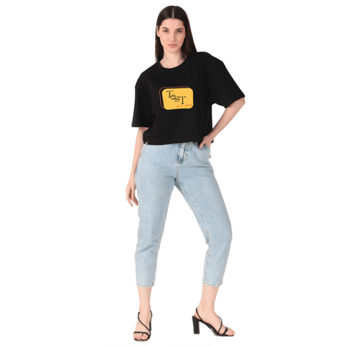 Women Black Crop Top: Test Your Limits